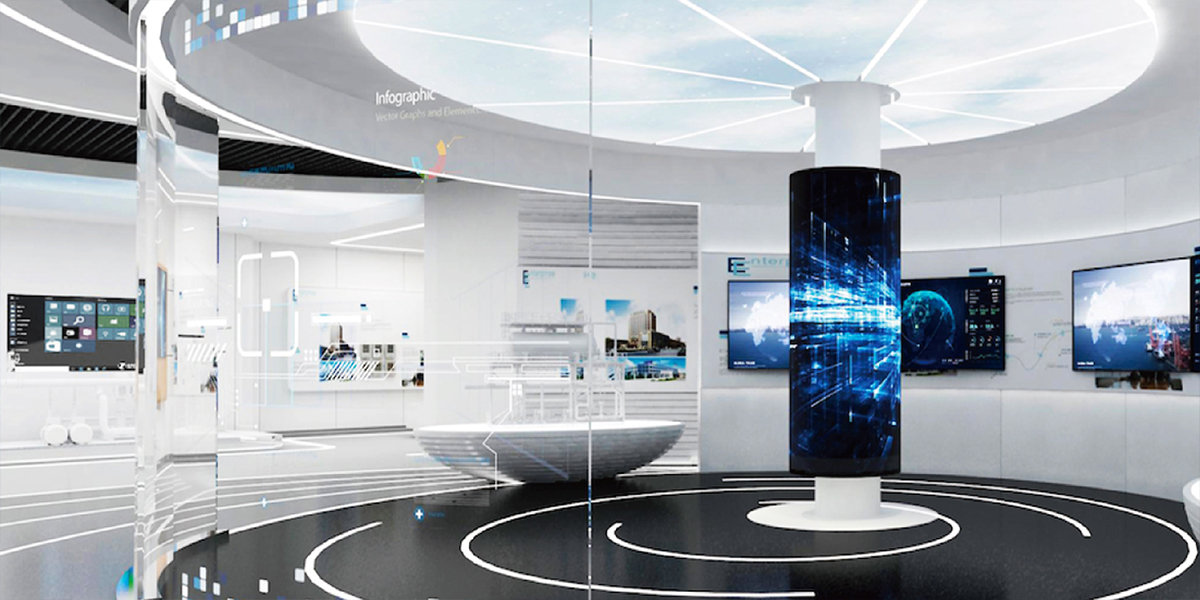 5南京多媒體展廳公司為客戶設(shè)計現(xiàn)代感強的數(shù)字展廳.jpg